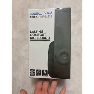 BELINK X BEAT WIRELESS Earbuds Noise Canceling IPX4 Wtrproof 20 Hr Battery Life